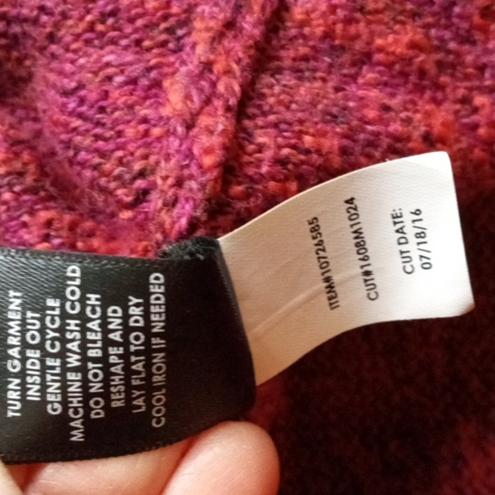 Torrid marled short sleeve cuffed sweater - Picture 7 of 9